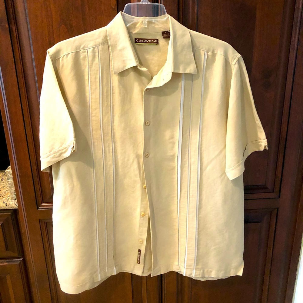 Cubavera linen button shirt